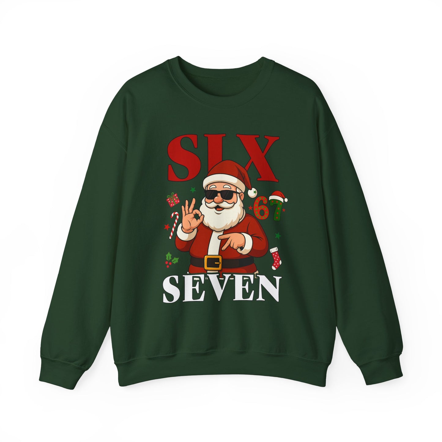 Six Seven Santa Sweatshirt