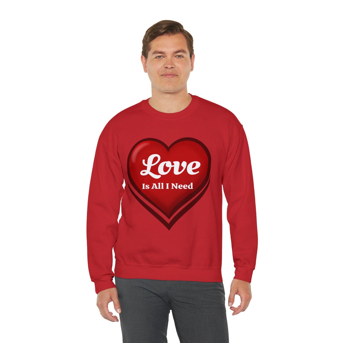 Love is all I need Sweatshirt - Giftsmojo