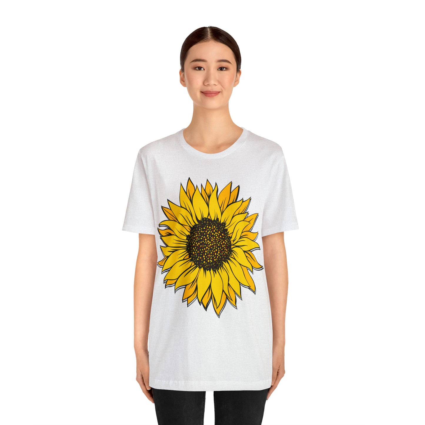 Sunflower Shirt, Floral Tee Shirt, Flower Shirt, Garden Shirt, Womens Fall Summer Shirt Sunshine Tee, Gift for Gardener, Nature lover shirt