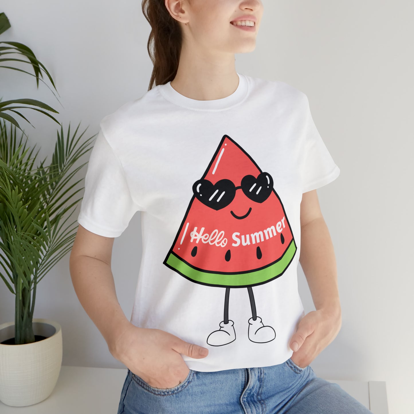Funny Hello Summer Shirt, Summer shirts for women and men, Summer Casual Top Tee