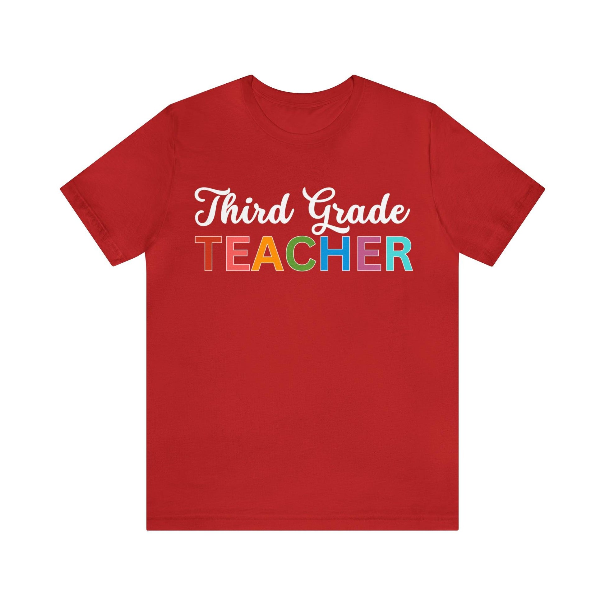 Third Grade Teacher Shirt, Teacher Shirt, Teacher Appreciation Gift for Teachers - Giftsmojo