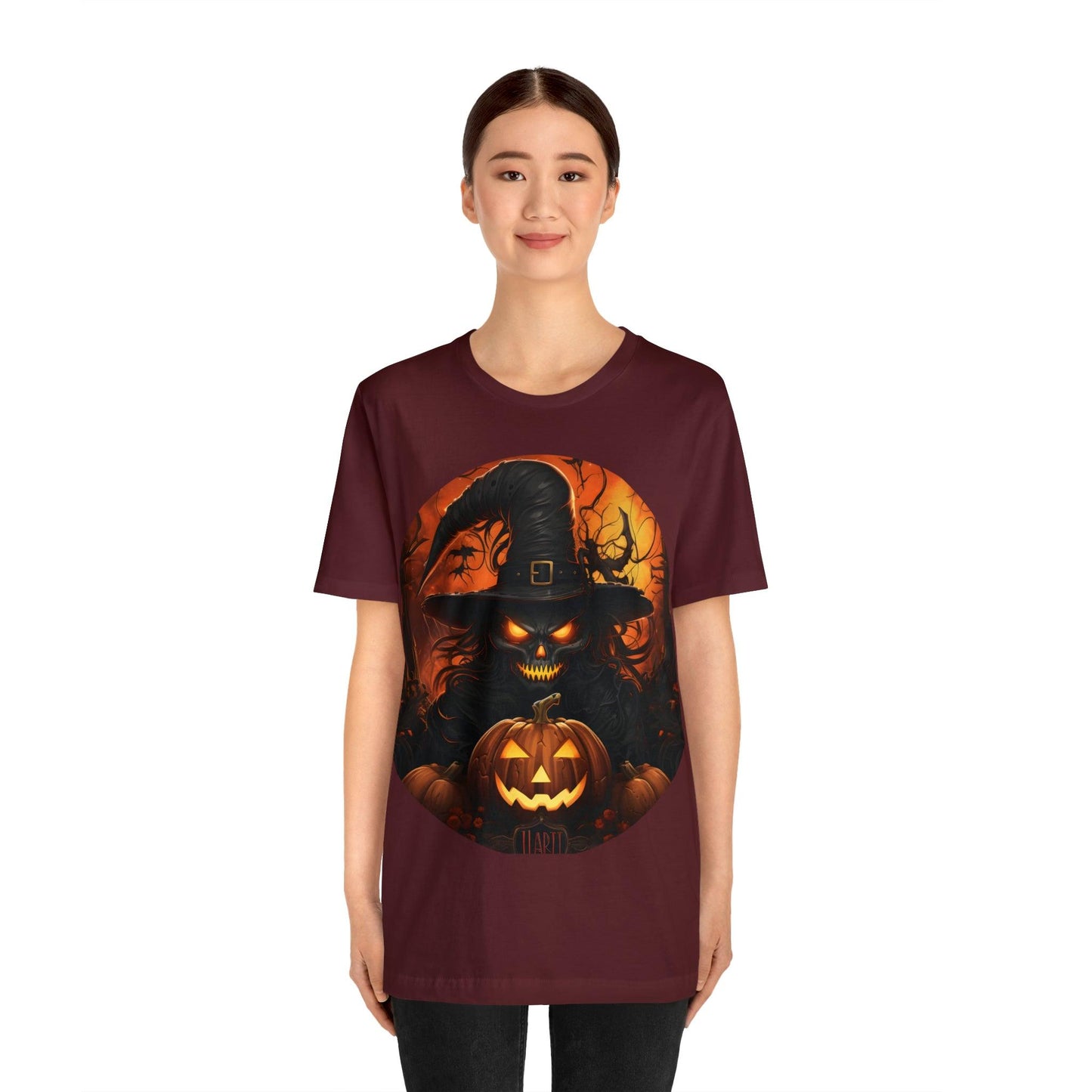 Spooky Jack O Lantern Pumpkin Face Shirt Pumpkin Face Halloween Costume Scary Faces, Pumpkin Silhouette, Vintage Shirt Halloween Shirt - Giftsmojo