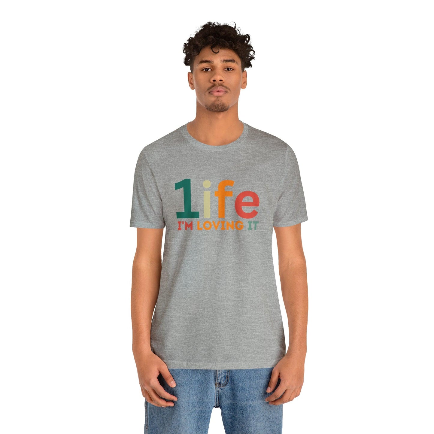 One life I'M Loving It Shirt Retro 1life shirt Live Your Life You Only Have One Life To Live Retro Shirt - Giftsmojo