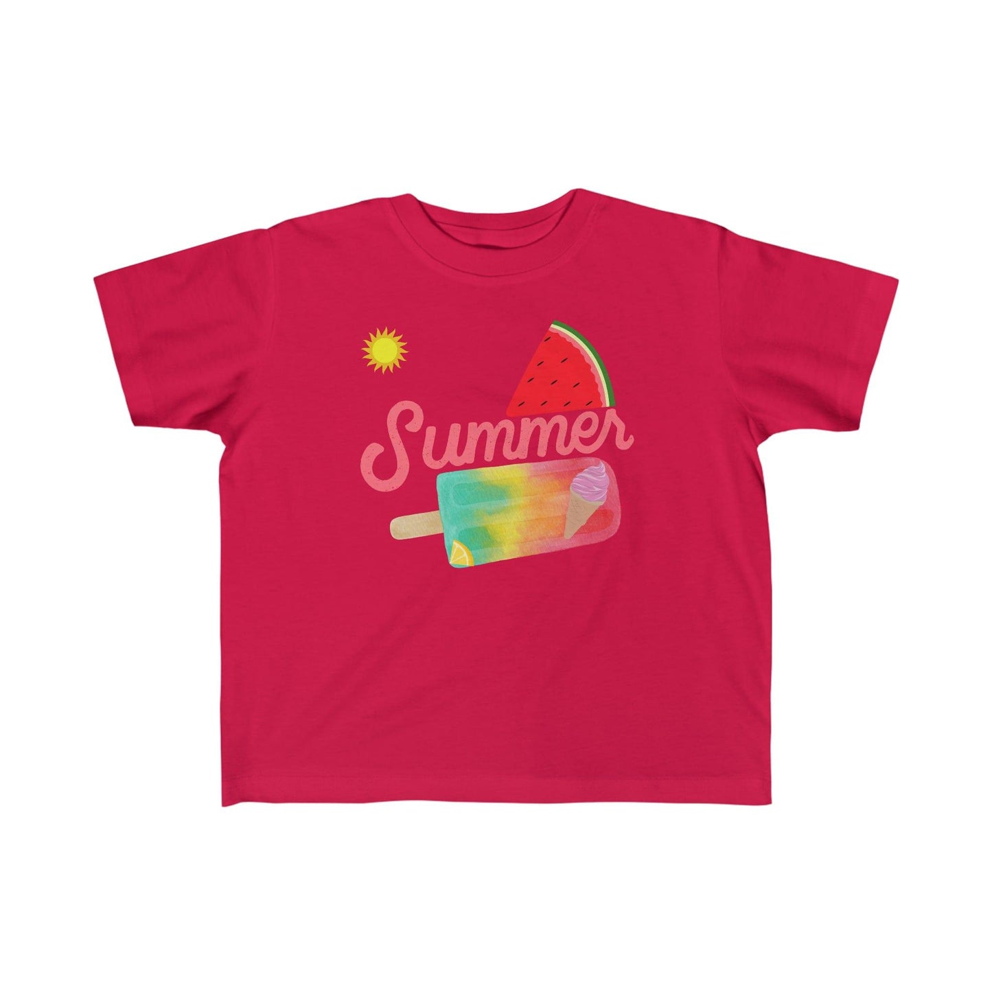 Toddler's Summer Tee, Summer Shirt for Toddlers Birthday gift Kids Tshirt