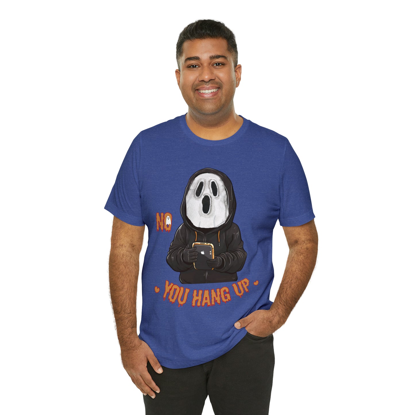 Elevate Your Halloween Style with the Playful 'No You Hang Up' Shirt Spooky shirt