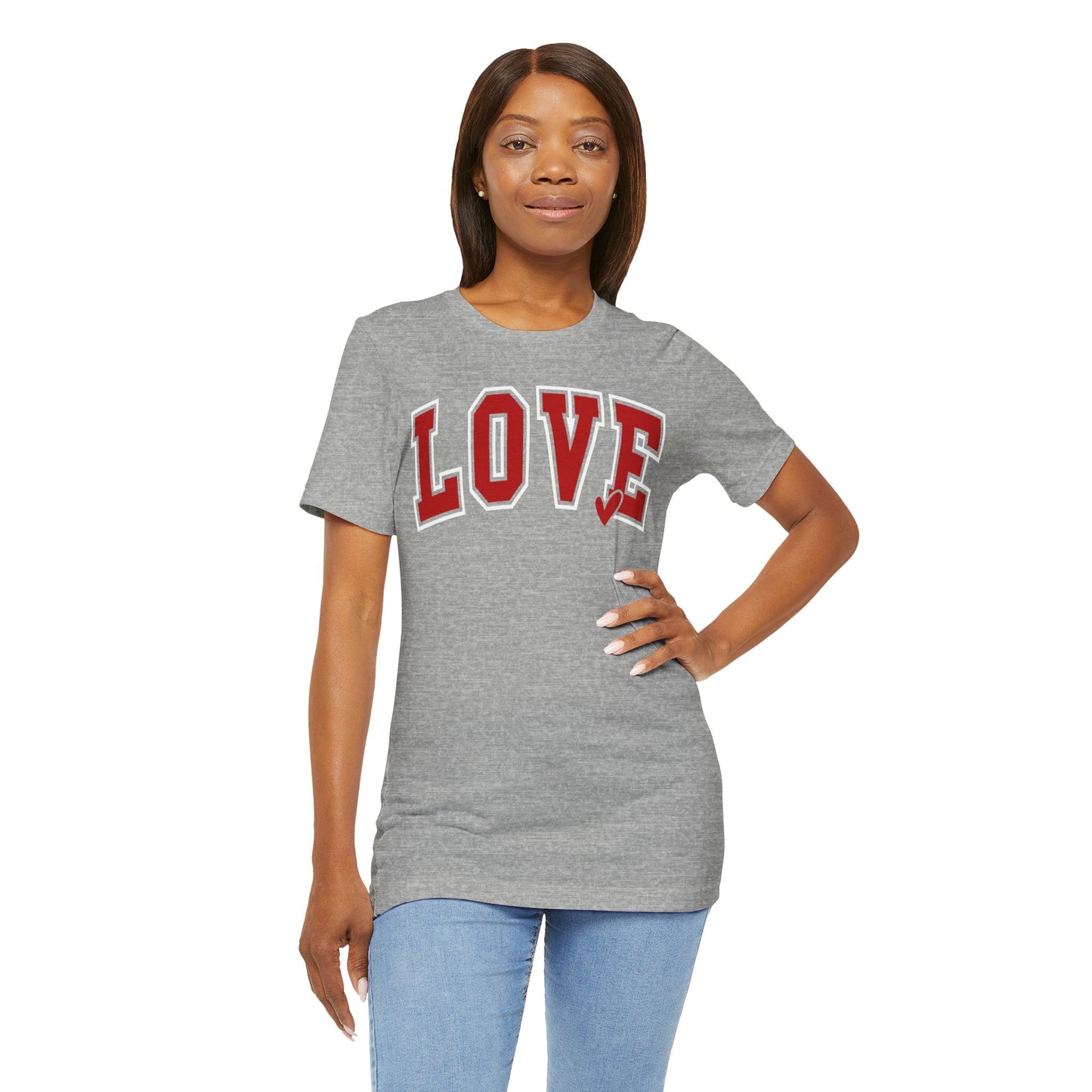 Love Tee - Unisex Jersey Short Sleeve Tee