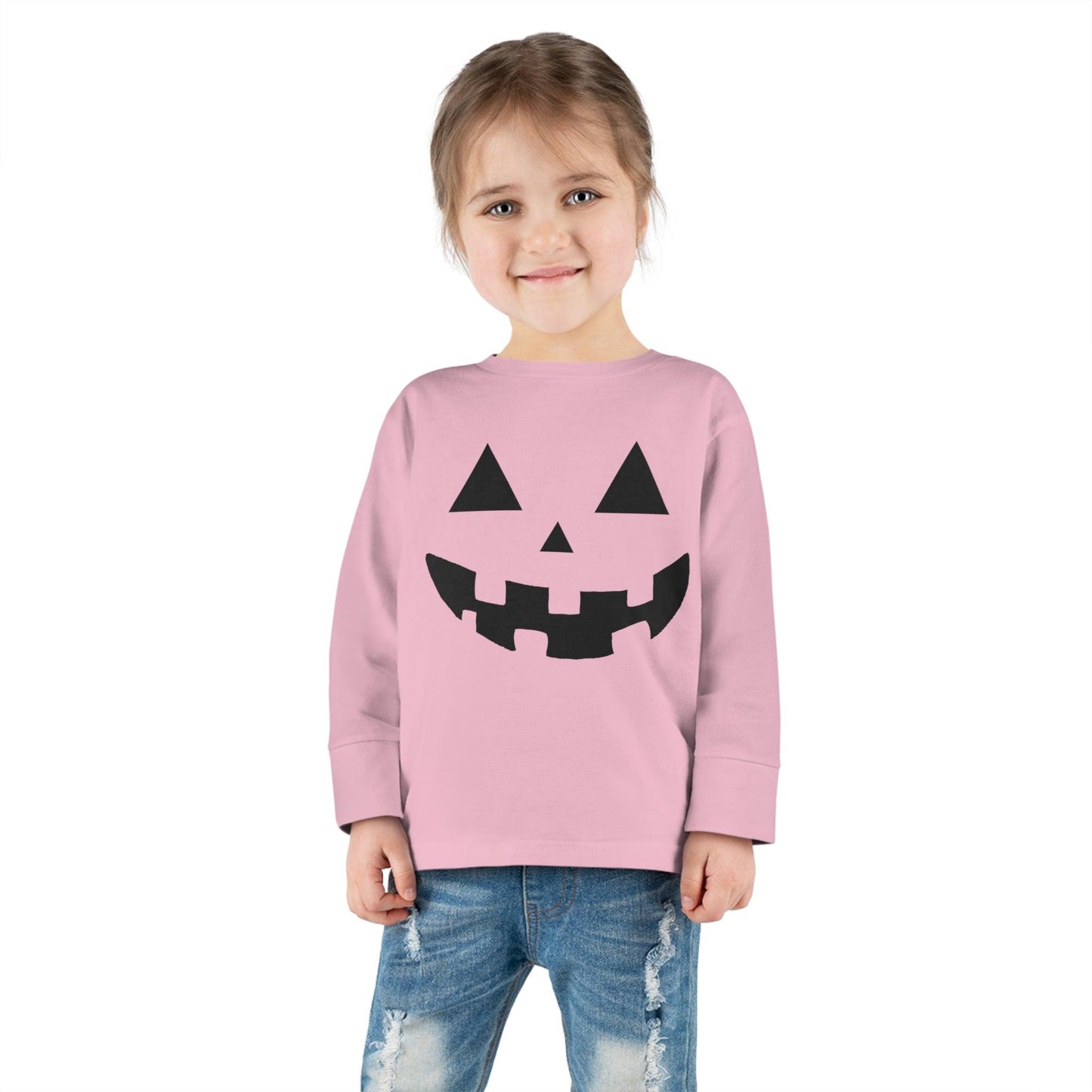 Kids Trick or Treat Outfit for Halloween Kids Scary Faces Halloween Pumpkin Face Shirt Kids Jack O Lantern Shirt Kids Halloween Shirt Kids Long Sleeve - Giftsmojo