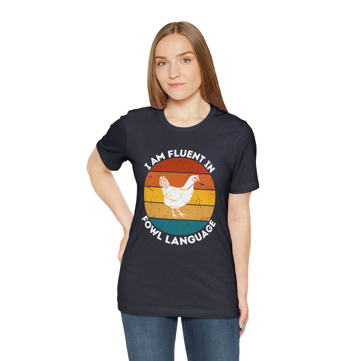 Funny Chicken Owner Gift, Farming Shirt for Farm Lover Shirt, Gift For Chicken Lover gift, Farmer Gift Shirt Chicken Tee Fowl Language shirt