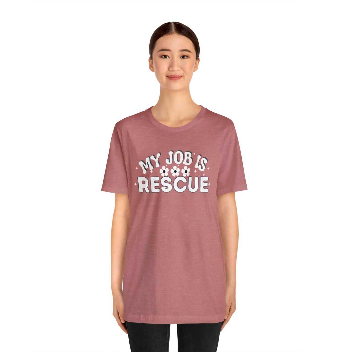 My Job is Rescue Shirt Firefighter Shirt Coast Guard Shirt