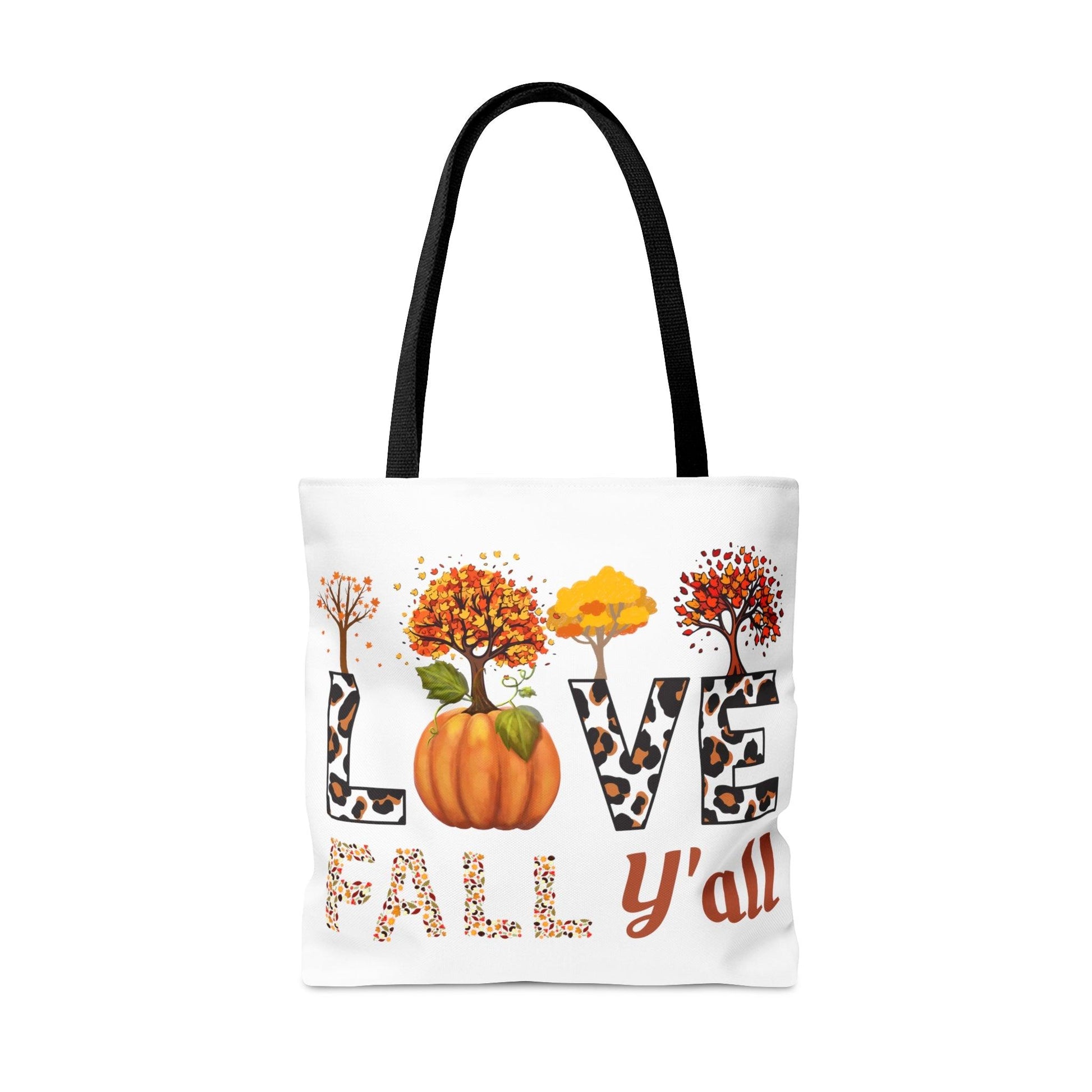 Love Fall Pumpkin Tote Bag Cute Market Bag, Eco Friendly Grocery Bag - Aesthetic Bag, Fall Tote Bag, Mom Bag Canvas Bag Pumpkin spice latte - Giftsmojo