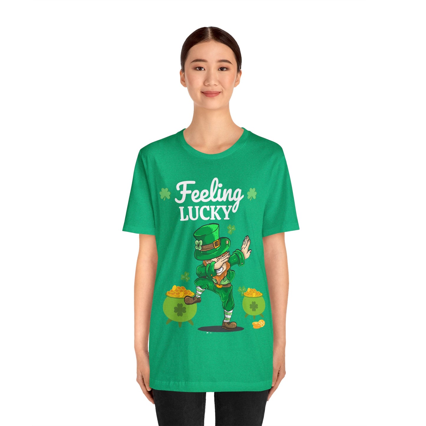 Feeling Lucky St Patrick's Day shirt Funny Lucky Shamrock shirt