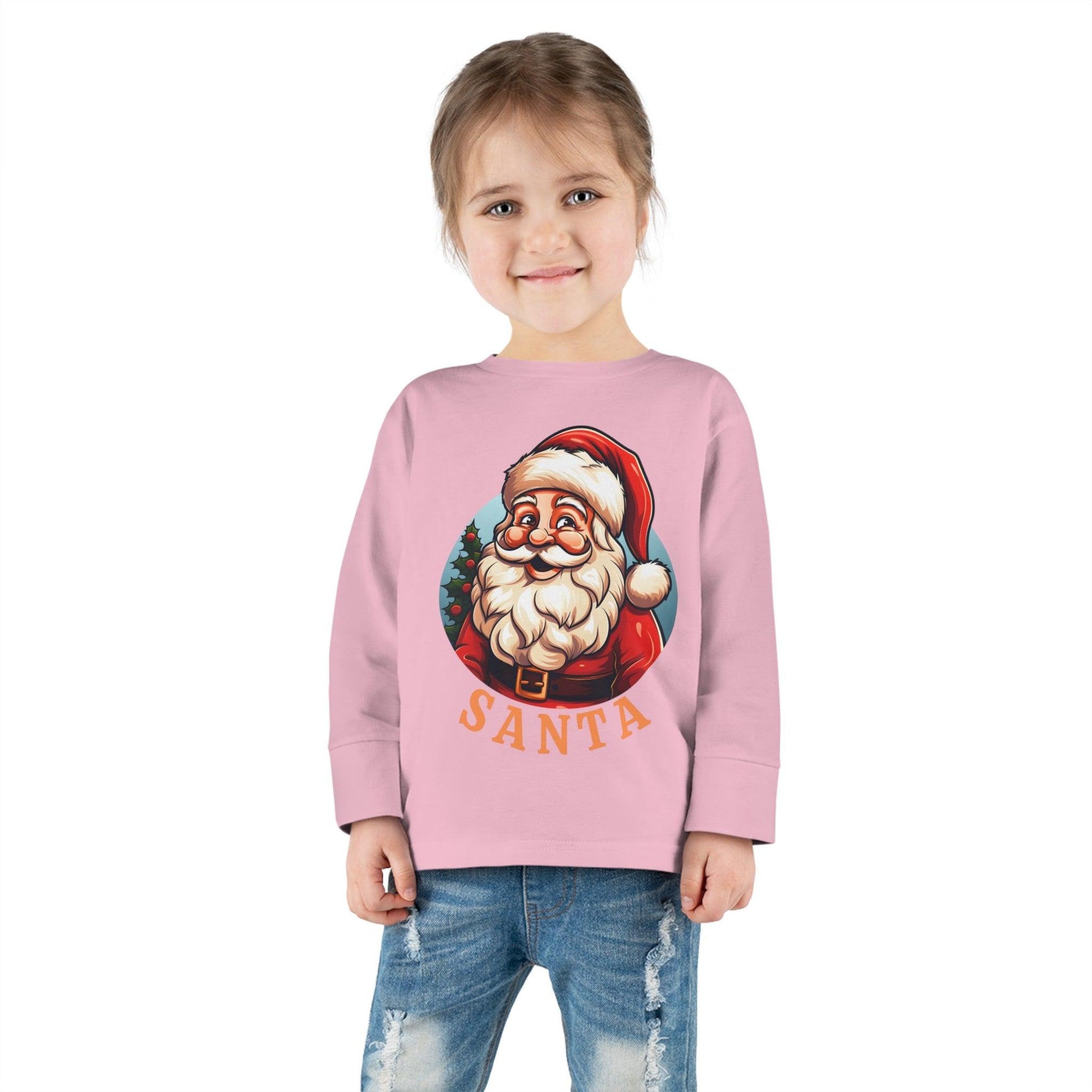 Kids Santa Shirt For Christmas Shirt for Kids Christmas Outfit for Kids - Giftsmojo