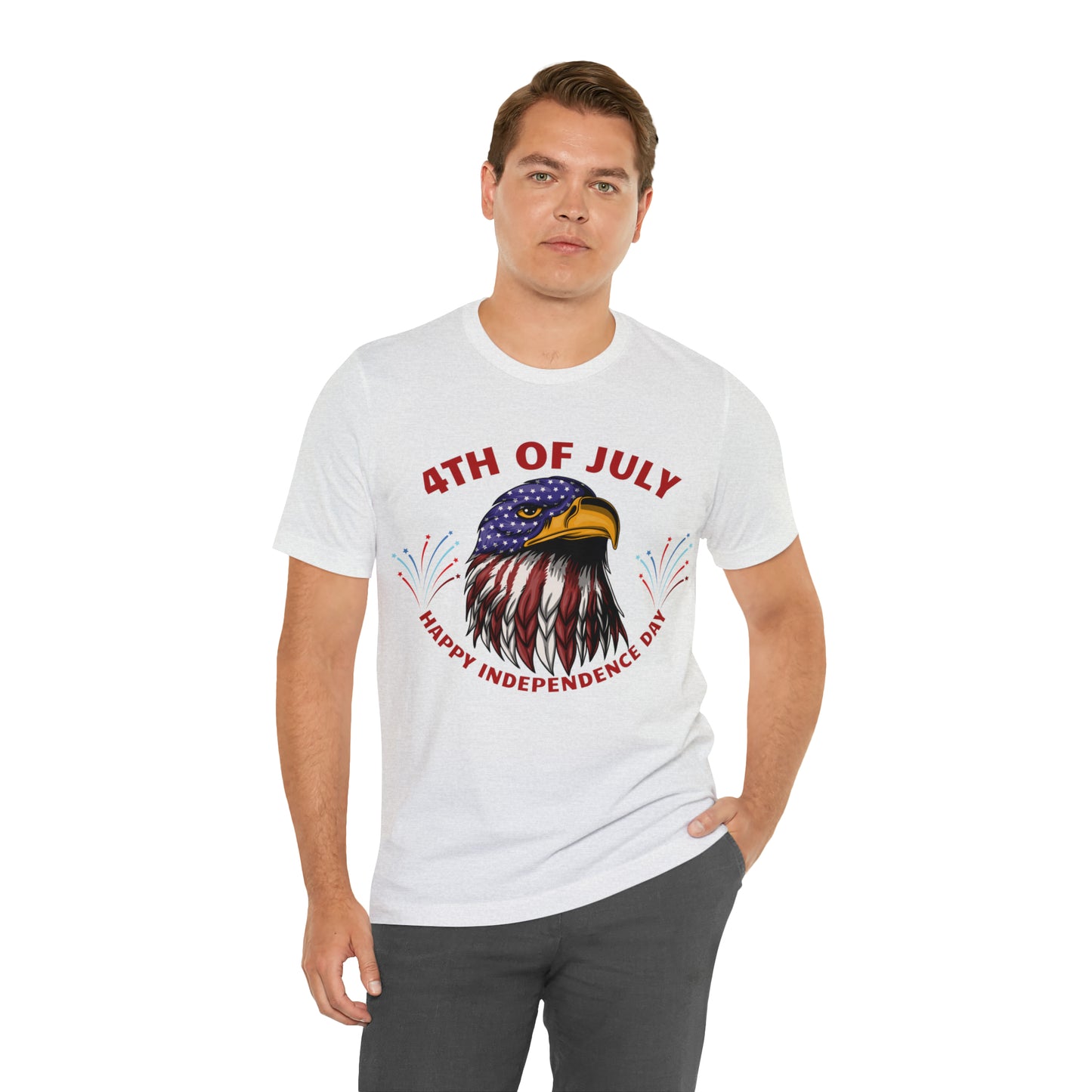 4th of July shirt, Happy Independence Day shirt, Casual Top Tee