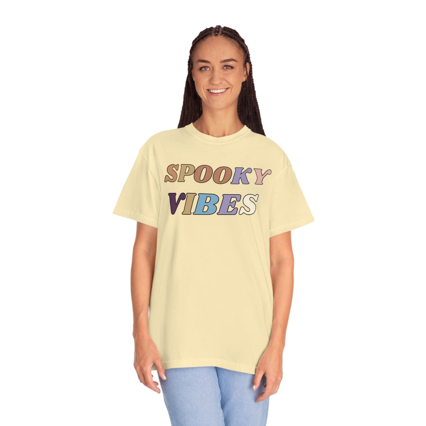 Retro Halloween Tshirt, Spooky Vibes Shirt, Vintage Shirt Halloween Shirt - Cute Fall Shirt