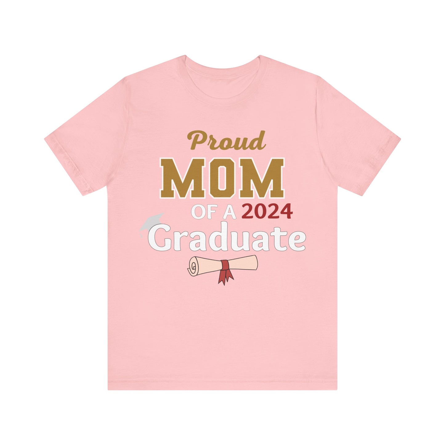 Proud Mom of 2024 Graduate Shirt - Graduation Shirt for Mom