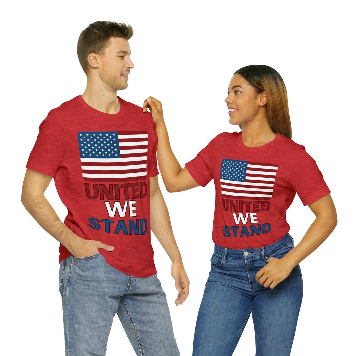 USA Flag shirt, 4th of July shirt, Independence Day shirt, United We Stand