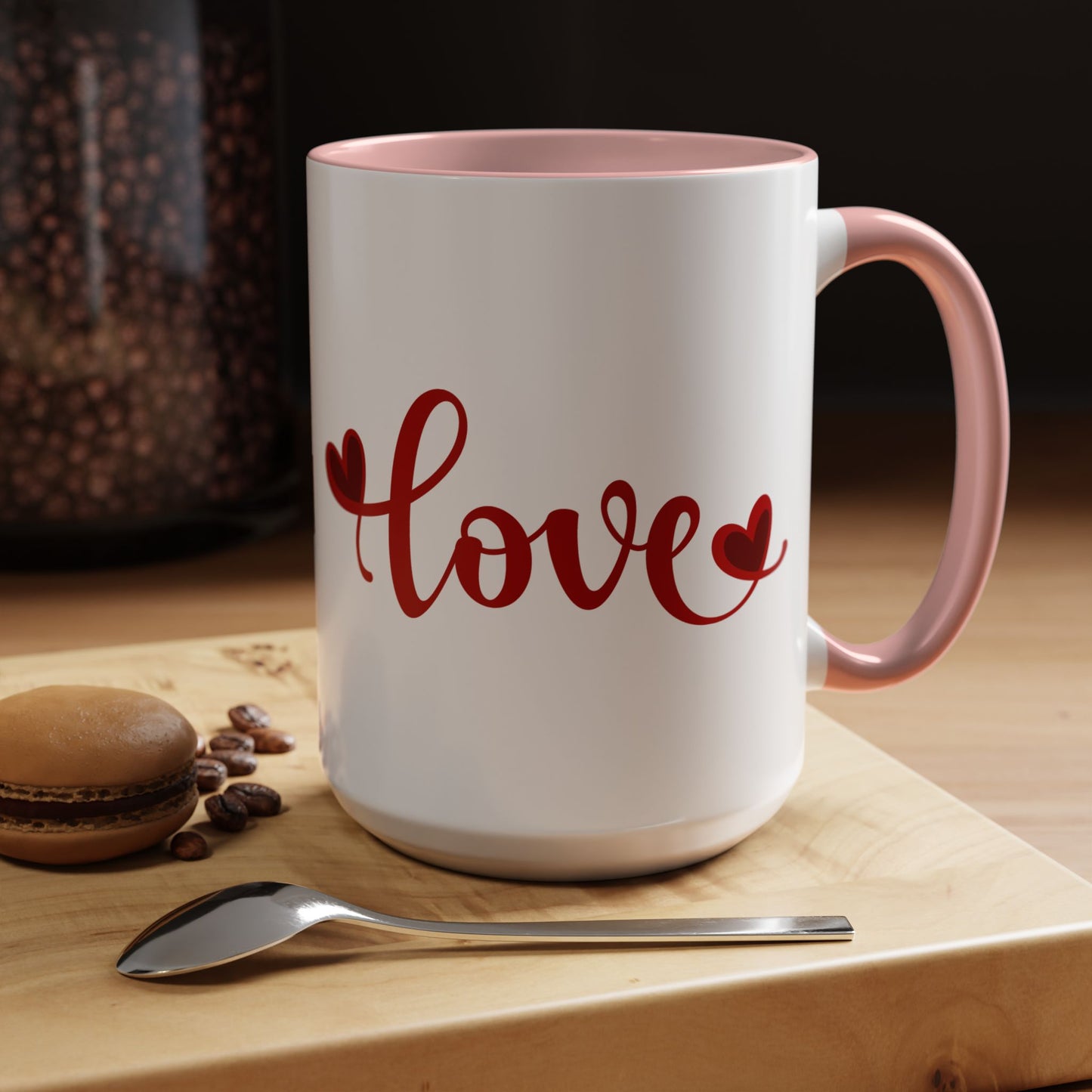 Coffee Mug Love Heart Design 11oz 15oz