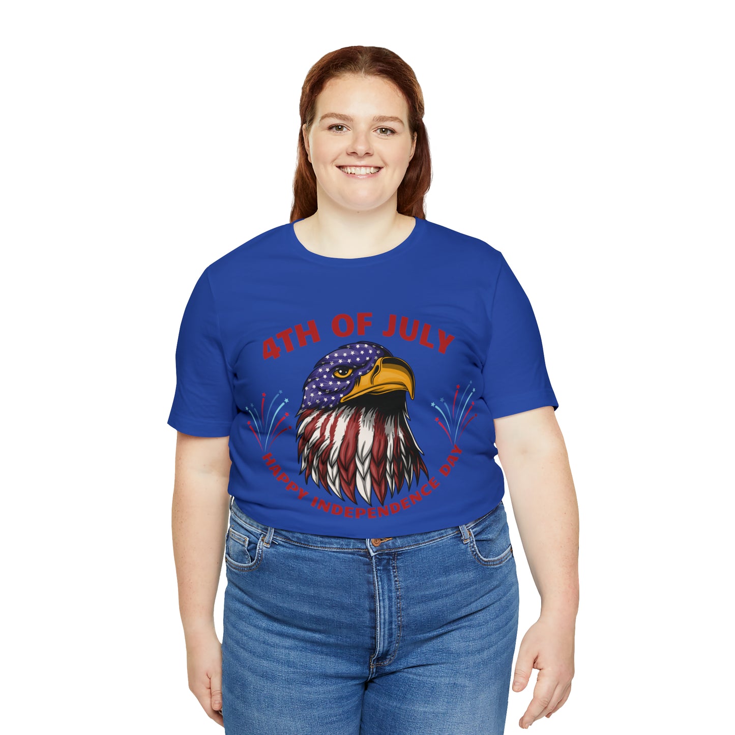 4th of July shirt, Happy Independence Day shirt, Casual Top Tee