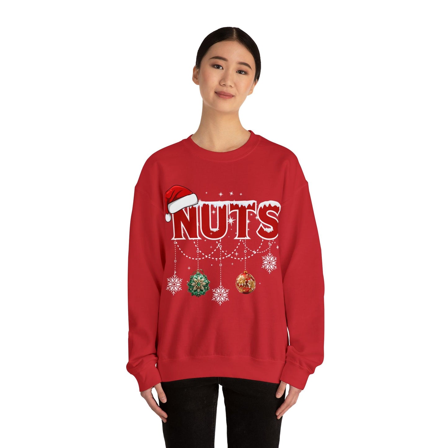 Funny Christmas Matching Shirts Chest Nuts Couples Matching Shirts Holiday Shirt Cute Christmas Shirt Couple Sweater, Family Tee - Giftsmojo