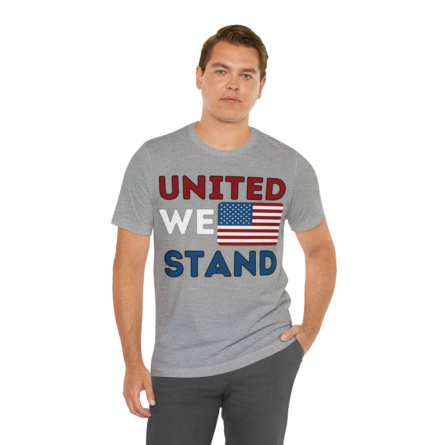 United We Stand shirt, USA Flag shirt, 4th of July shirt, Independence Day