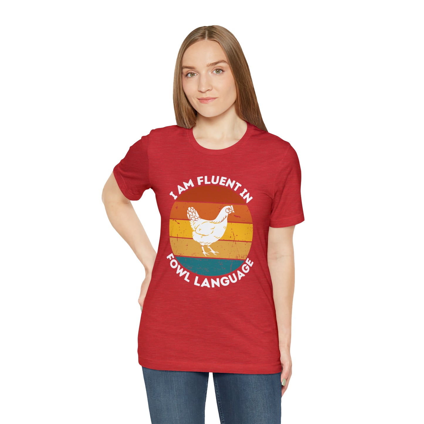 Funny Chicken Owner Gift, Farming Shirt for Farm Lover Shirt, Gift For Chicken Lover gift, Farmer Gift Shirt Chicken Tee Fowl Language shirt