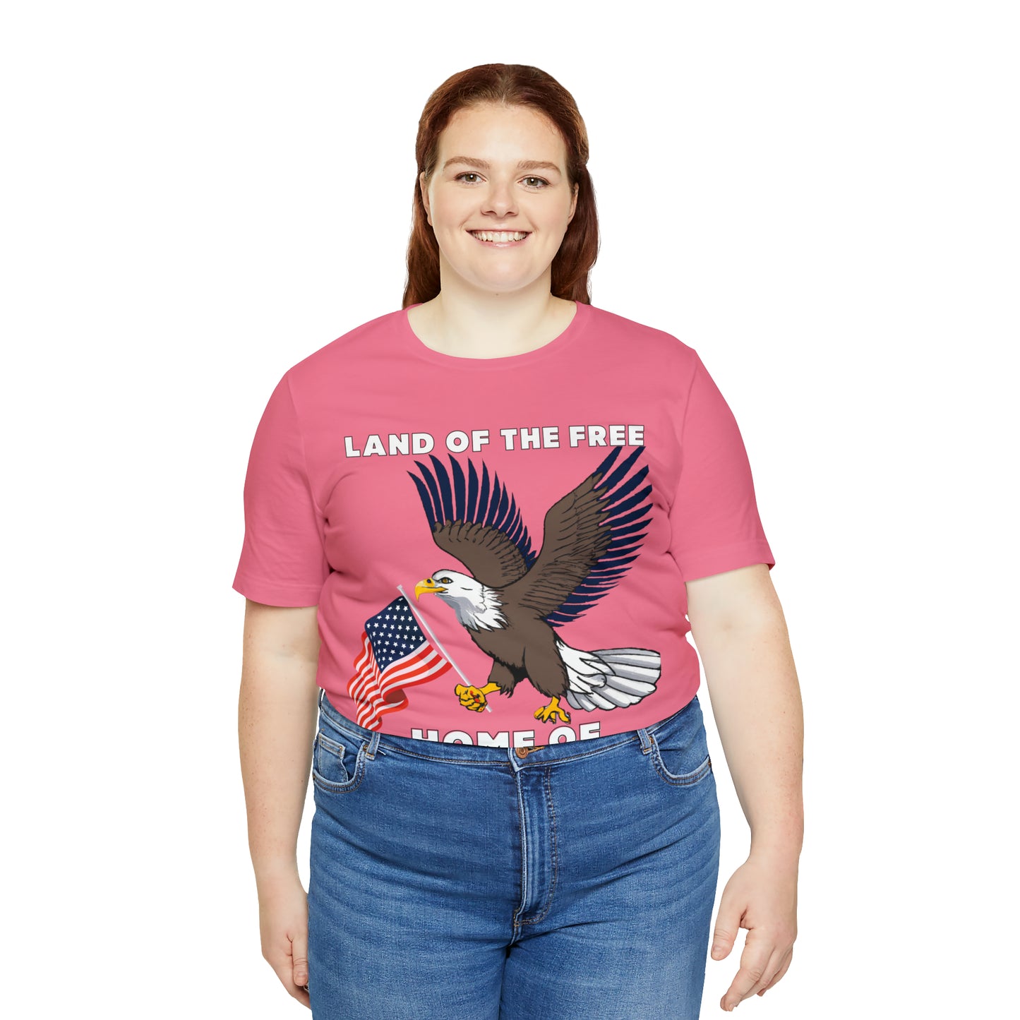 Celebrate Independence Day with Patriotic Shirts: Land of the free, Home of the Brave Shirt for Women and Men