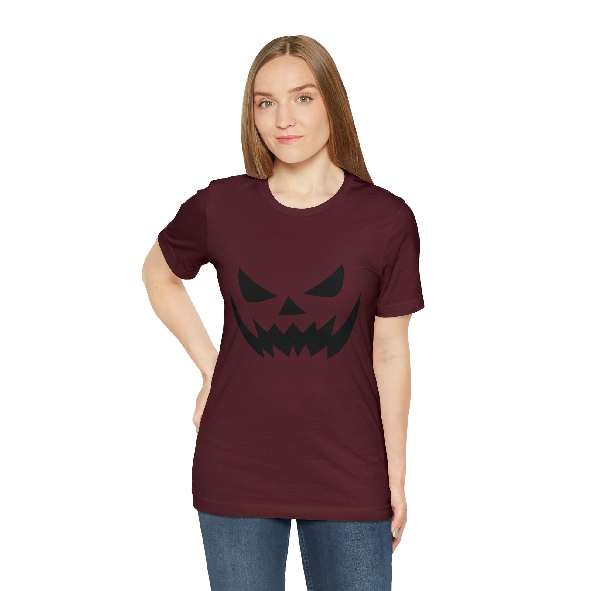 Scary Faces Halloween Pumpkin Faces Pumpkin Silhouette Halloween Shirt Pumpkin Face Halloween Costume - Giftsmojo