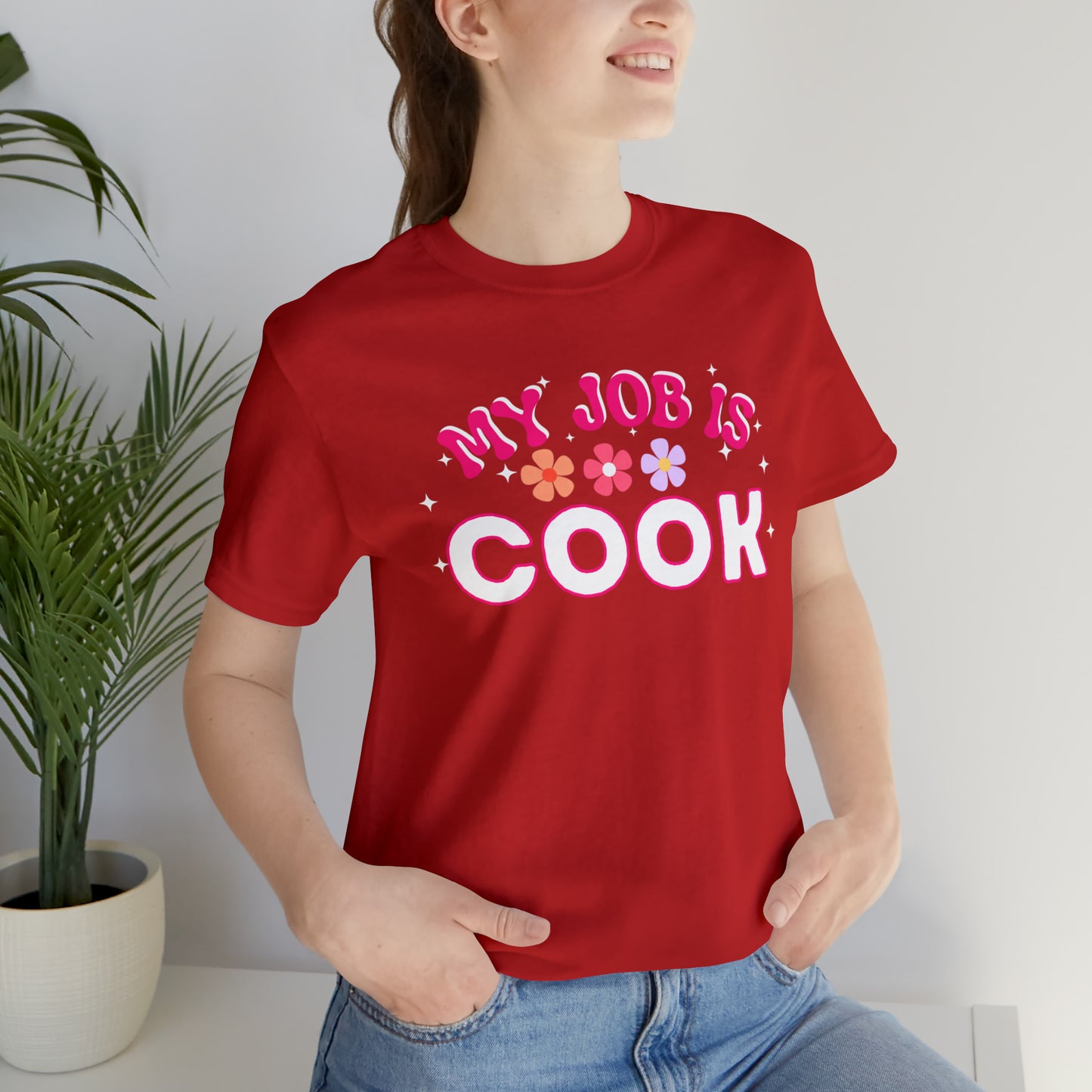 My Job is Cook Shirt Chef Shirt, Restaurant Cook Shirt Mom Shirt Dad Shirt