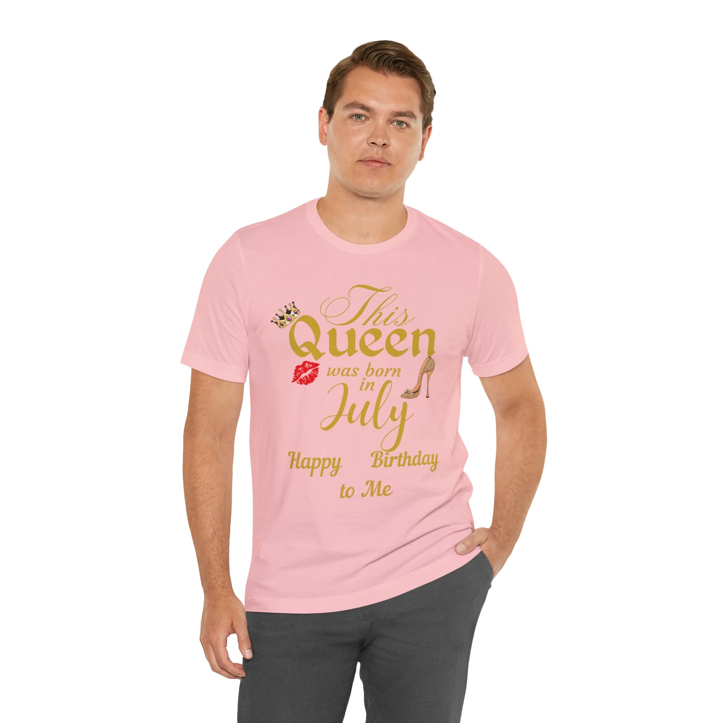 Birthday Queen Shirt, Gift for Birthday, This Queen was born in July Shirt, Funny Queen Shirt, Funny Birthday Shirt, Birthday Gift