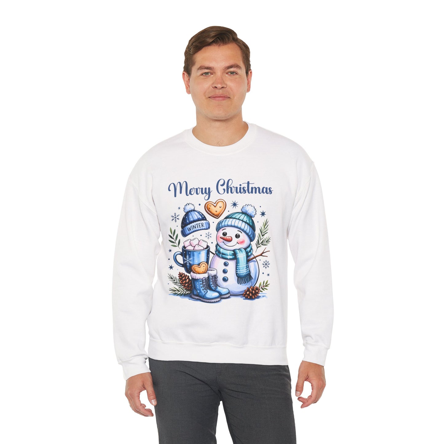 Christmas Snowman Holiday Sweatshirt