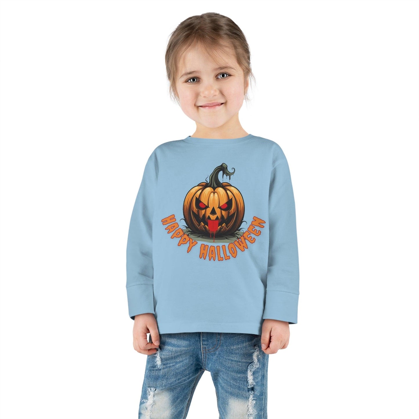 Kids Happy Halloween Pumpkin Shirt Kids Halloween Costume Kids Trick or Treat Outfit for Halloween Kids Jack O Lantern Shirt Kids Scary Faces - Giftsmojo