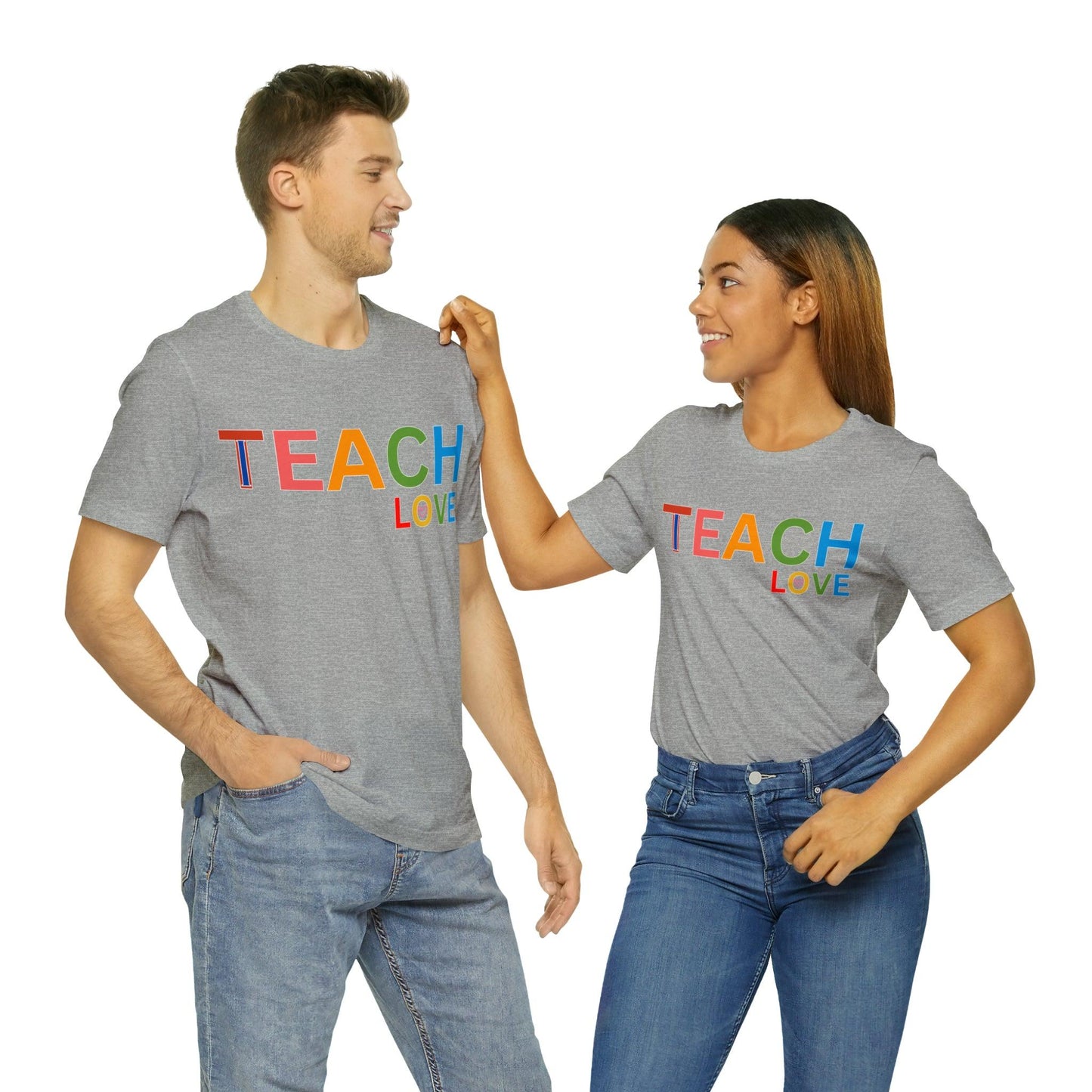 I Teach Love Shirt, Teacher Shirt, Teacher Appreciation Gift for Teachers - Giftsmojo