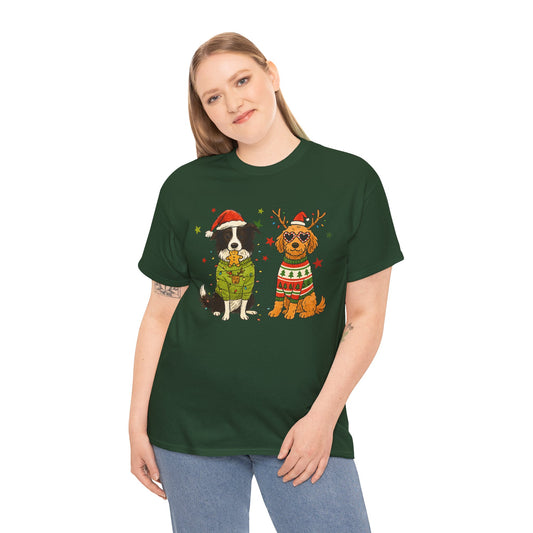 Dog lover Christmas Tee