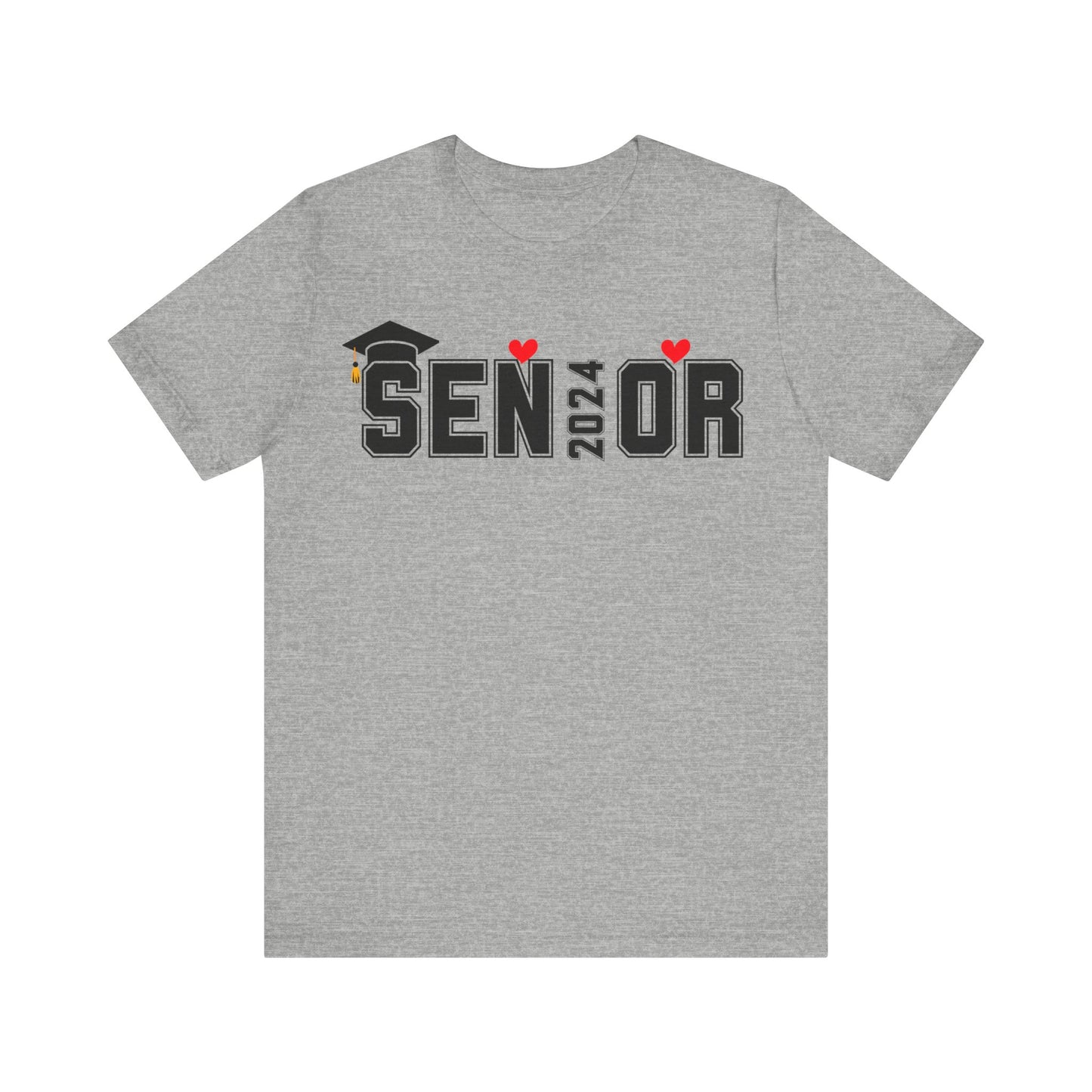 2024 Senior T-shirt Proud Senior Class of 2024 Shirt Gift for Senior