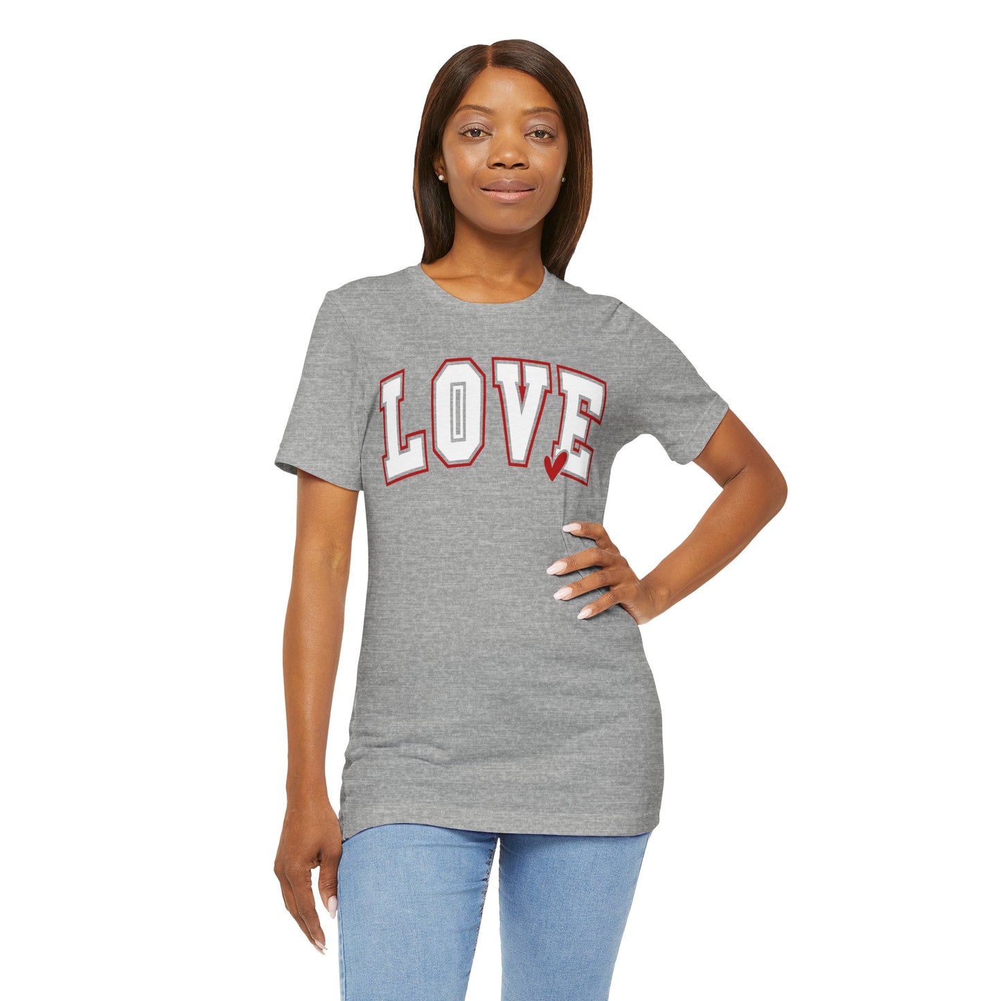 Cute Love Tee - Unisex Jersey Short Sleeve Tee