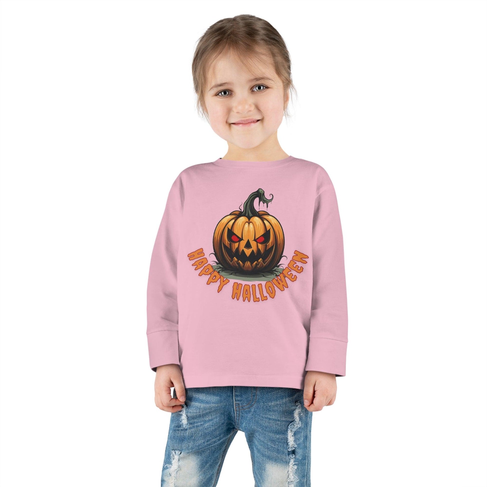 Kids Halloween Pumpkin Shirt Kids Halloween Costume Kids Trick or Treat Outfit for Halloween Kids Jack O Lantern Shirt Kids Scary Faces - Giftsmojo