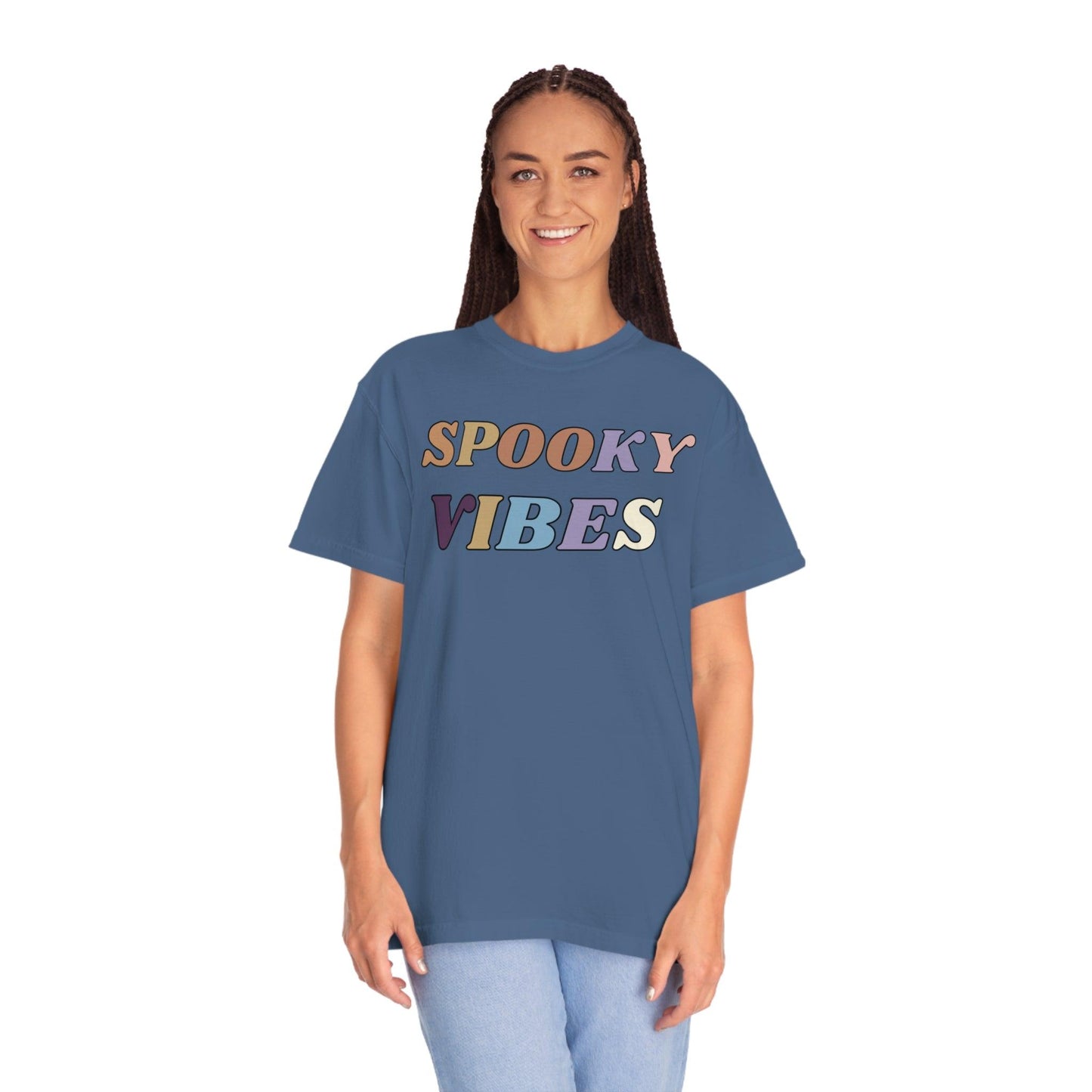 Retro Halloween Tshirt, Spooky Vibes Shirt, Vintage Shirt Halloween Shirt - Cute Fall Shirt