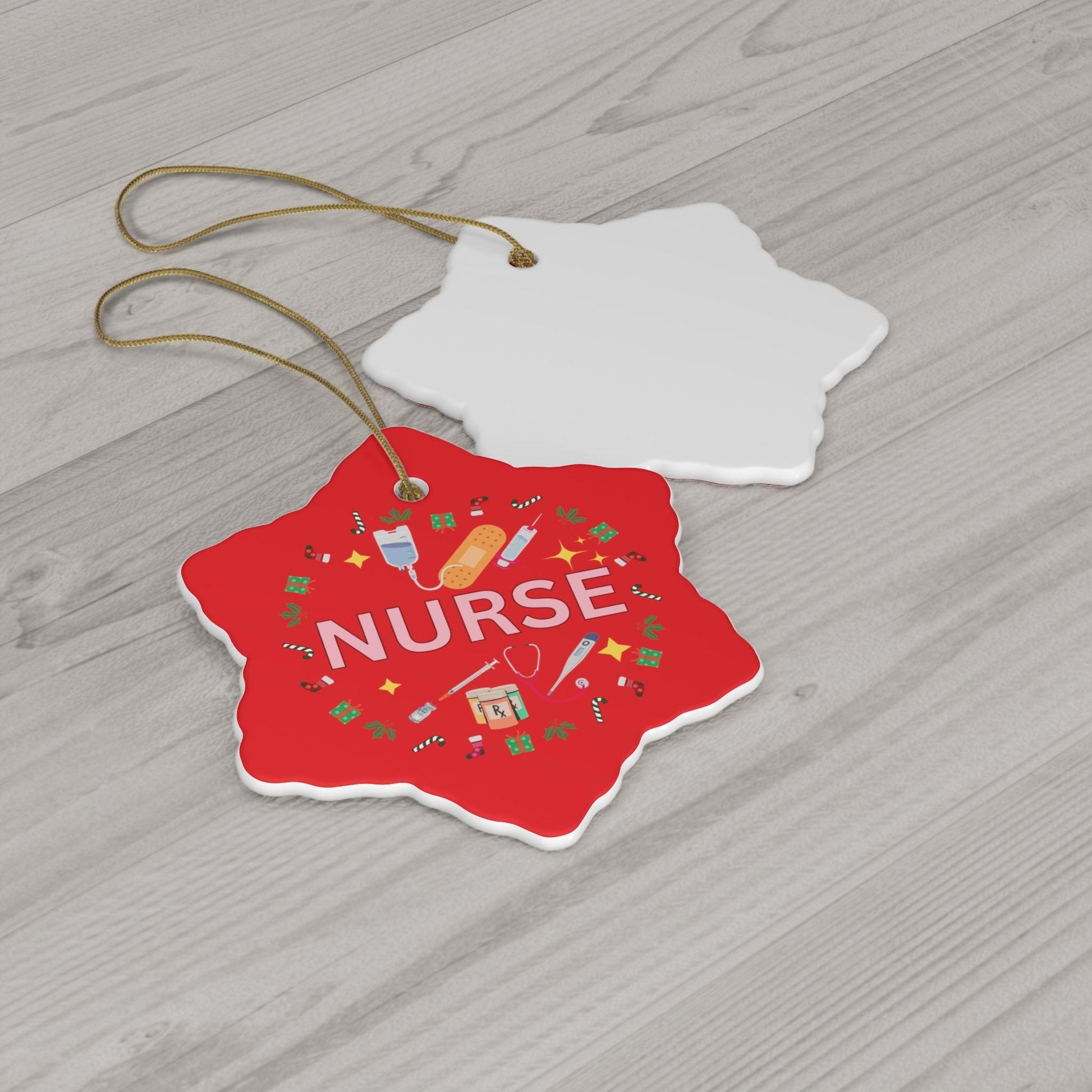 Nurse Christmas Ornament Nurse Ornament Nurse Christmas Tree Ornament Nurse Care Ornament Nurses Ornament Occupation Job - Giftsmojo