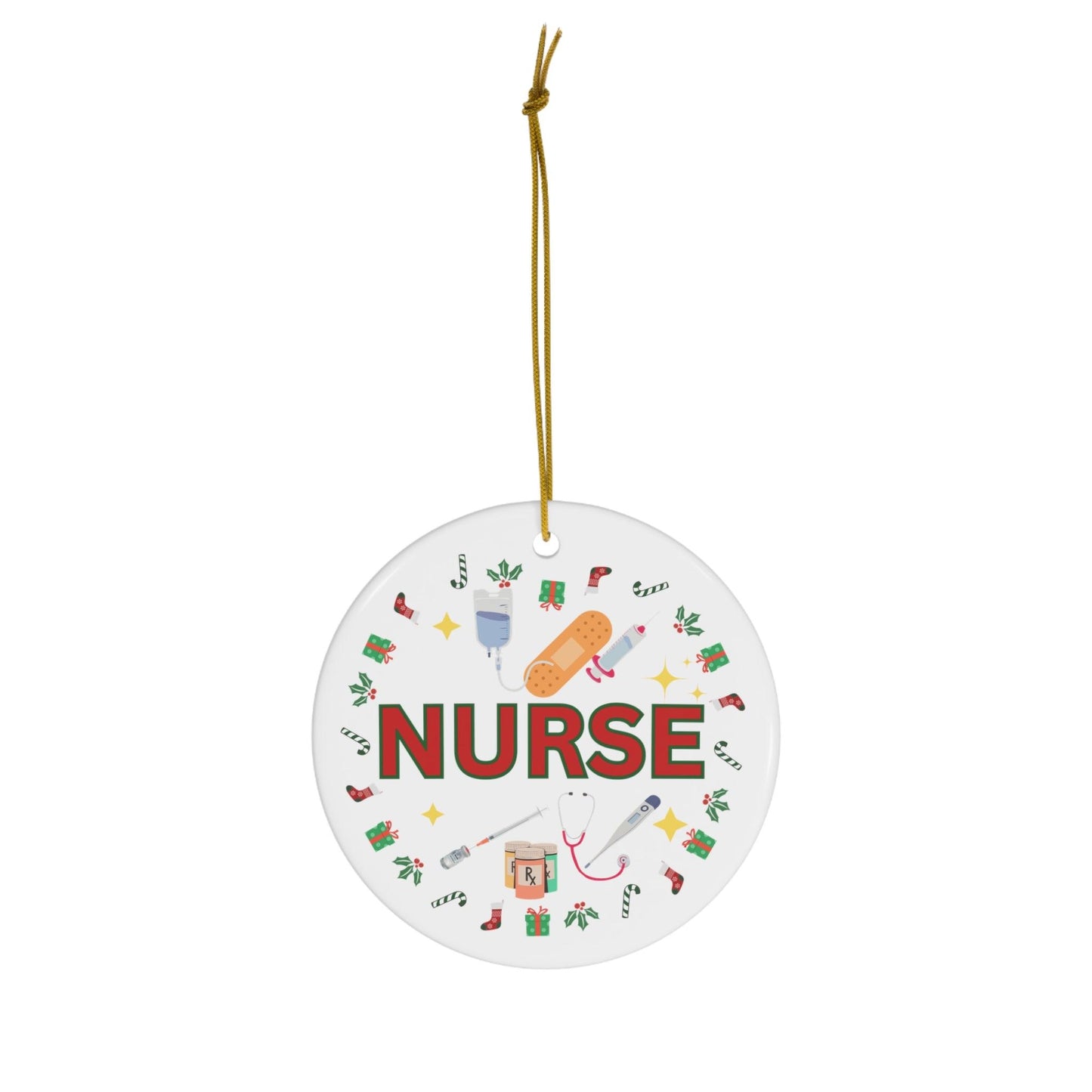 Nurse Christmas Ornament Nurse Ornament Nurse Christmas Tree Ornament Nurse Care Ornament Nurses Ornament Occupation Job - Giftsmojo