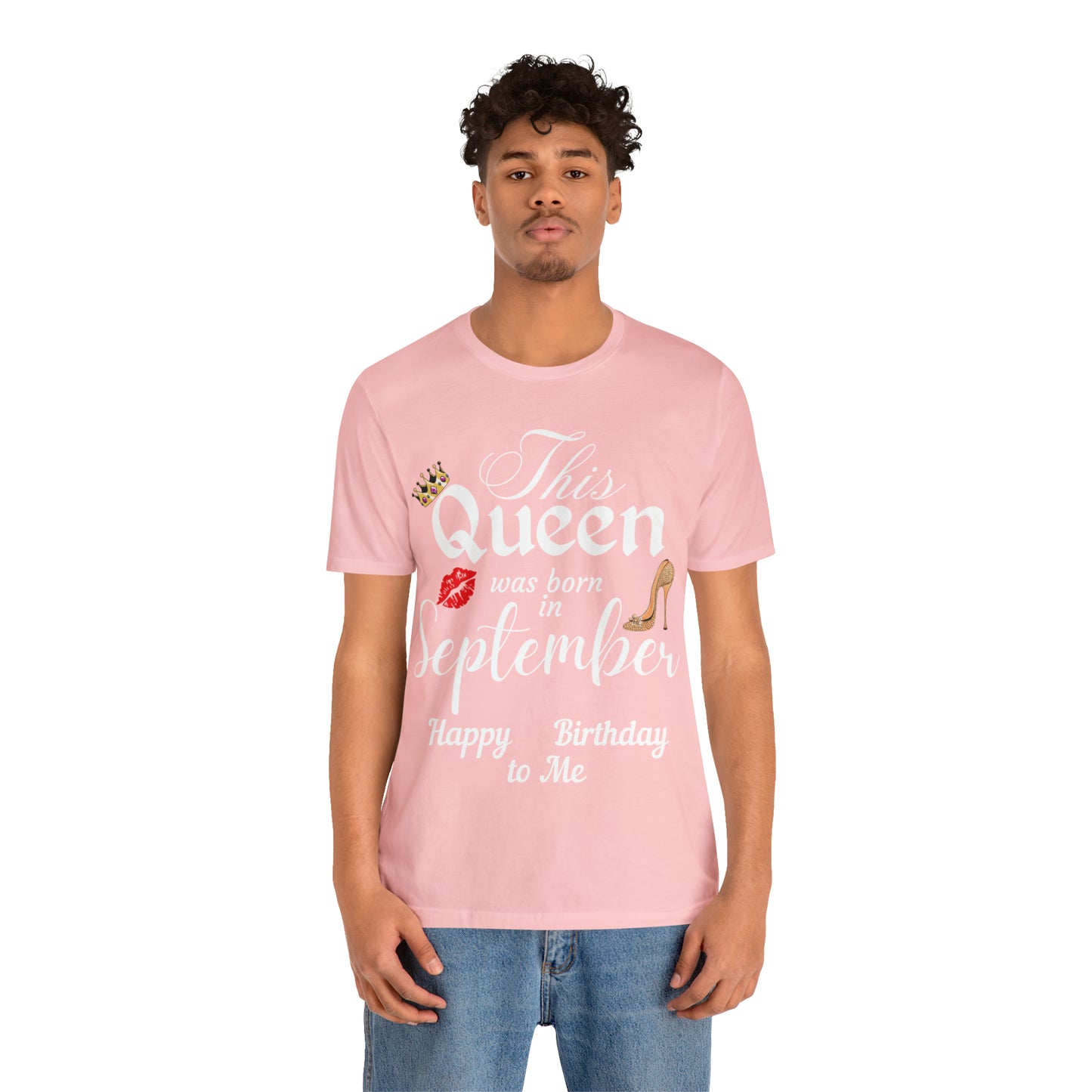 Birthday Queen Shirt, Gift for Birthday, This Queen was born in September Shirt, Funny Queen Shirt, Funny Birthday Shirt, Birthday Gift