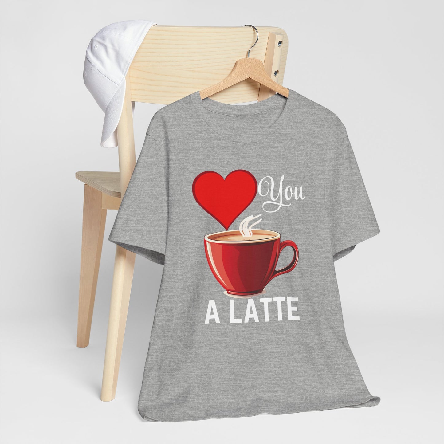 Coffee Lover Unisex Tee - Love You A Latte