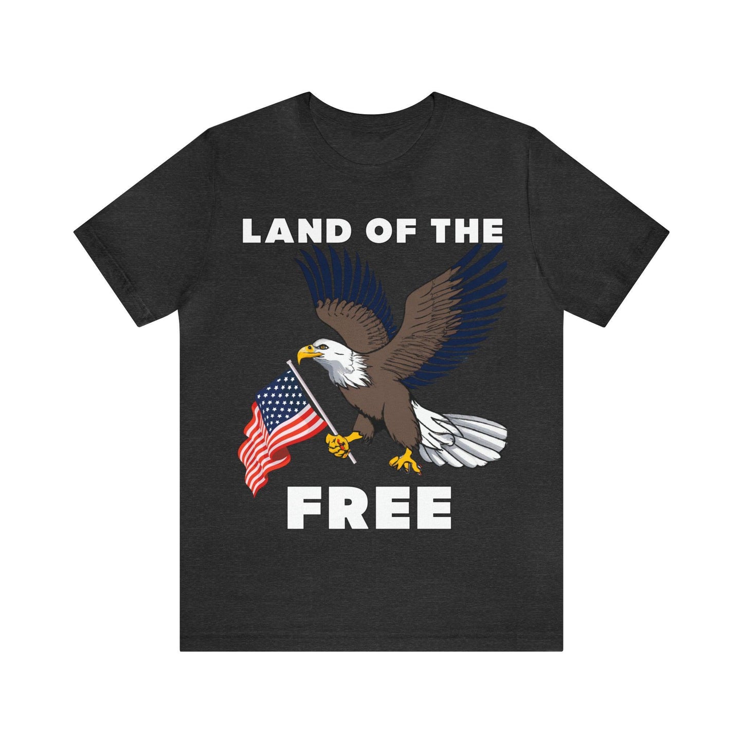 "Land of the Free, Home of the Brave: Celebrate Independence Day with Patriotic Shirts, Flag shirt - Freedom, Fireworks, and More - Giftsmojo