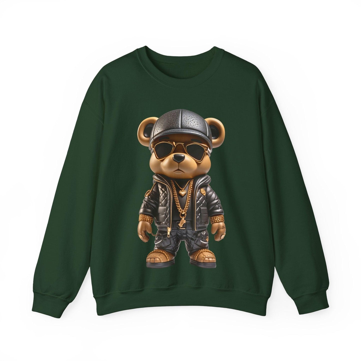 hiphop teddy bear sweatshirt
