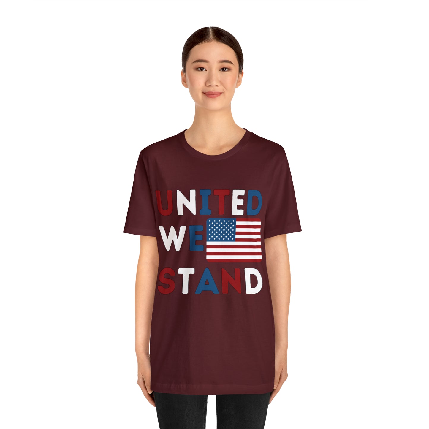 United We Stand shirt, USA Flag shirt, 4th of July shirt, Independence Day