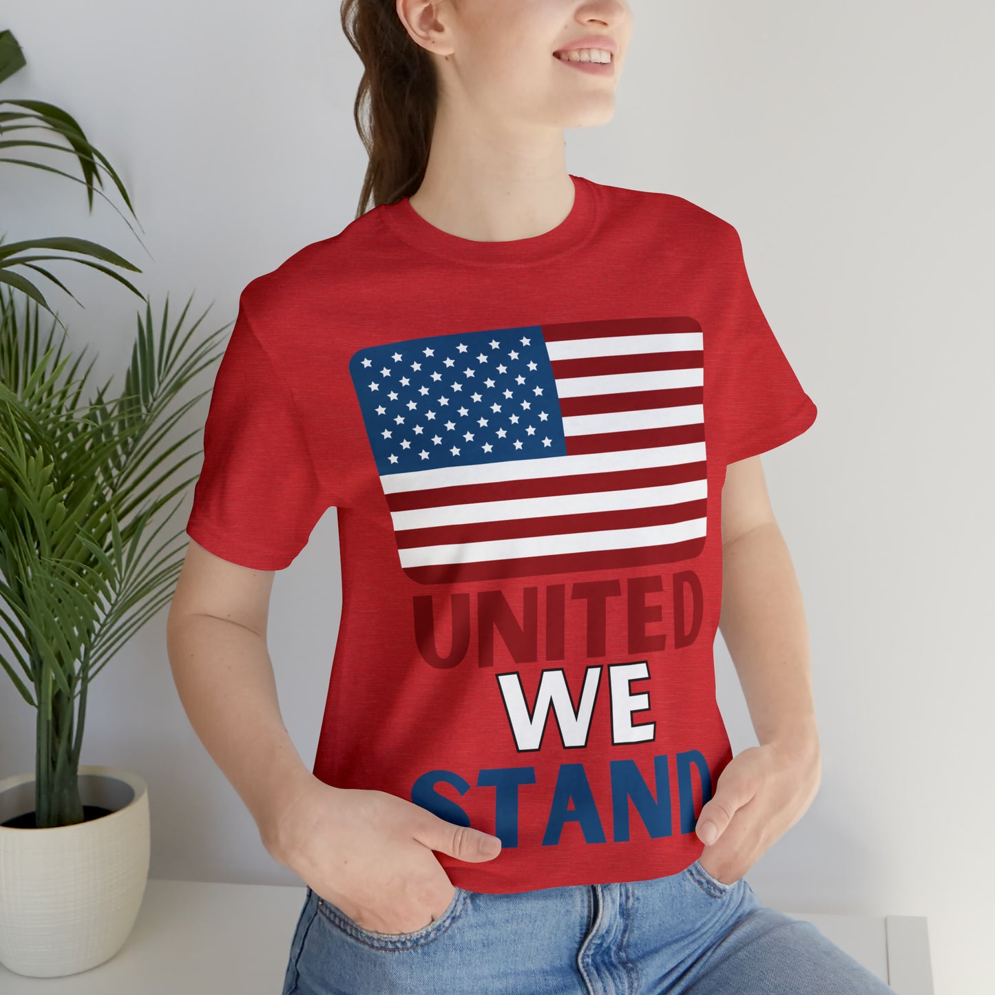 United We Stand shirt, USA Flag shirt, 4th of July shirt, Independence Day