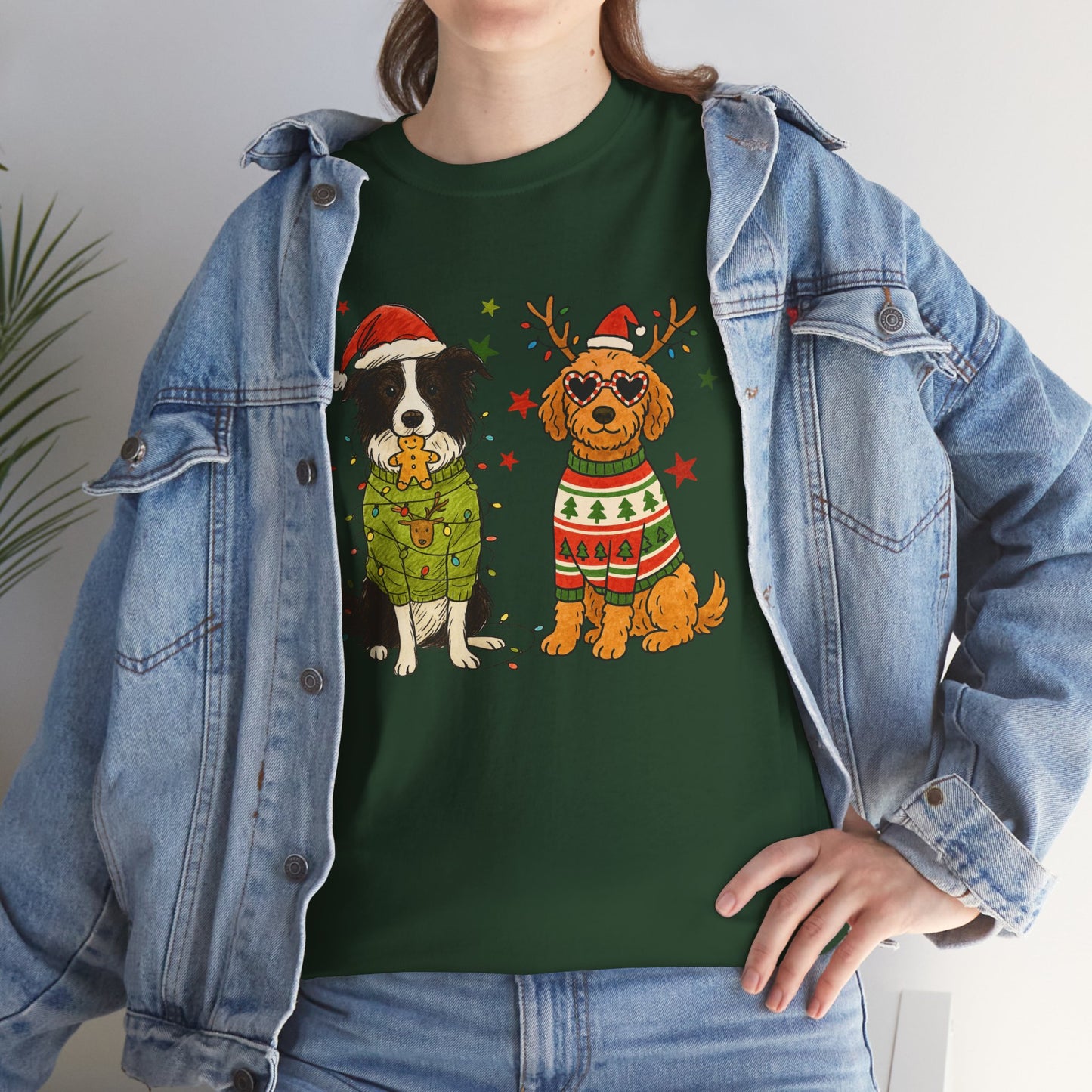Dog lover Christmas Tee