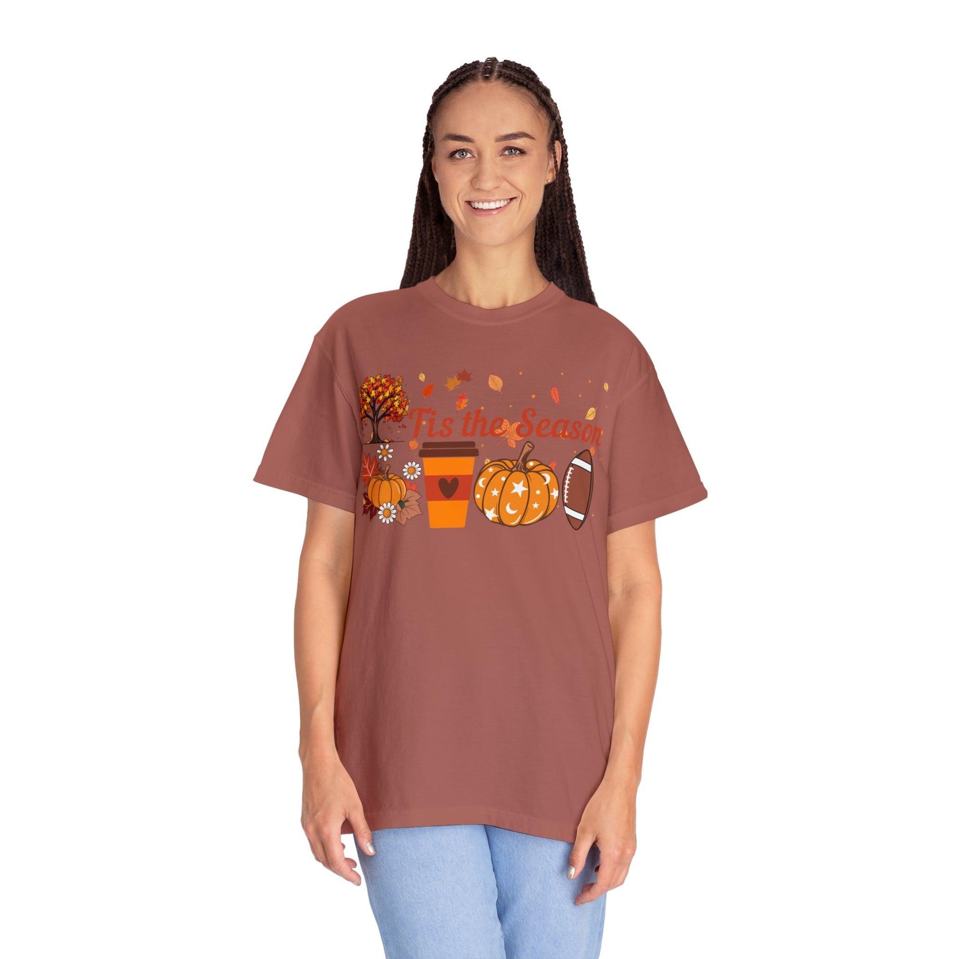 Tis The Season, I love Fall Lover Shirt Gift for Fall, Funny Fall Shirt Thanksgiving Gift - Giftsmojo