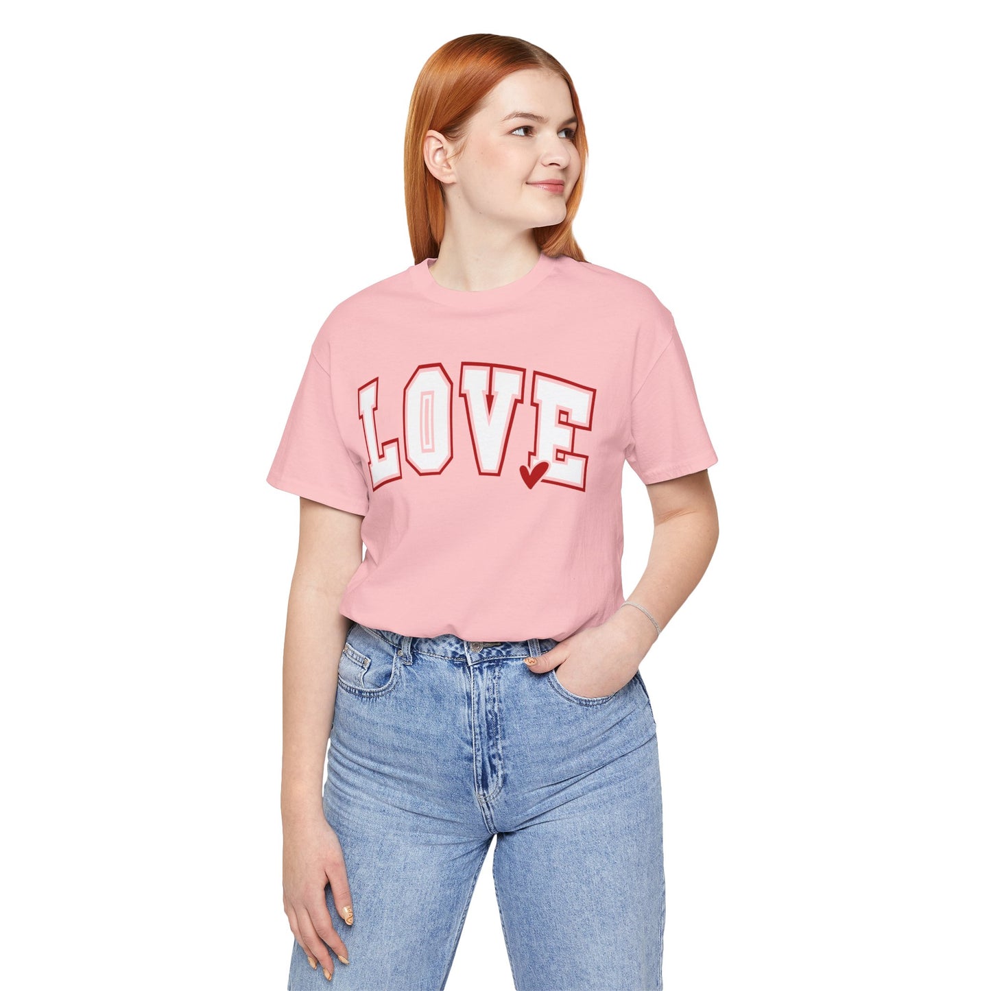 Cute Love Tee - Unisex Jersey Short Sleeve Tee