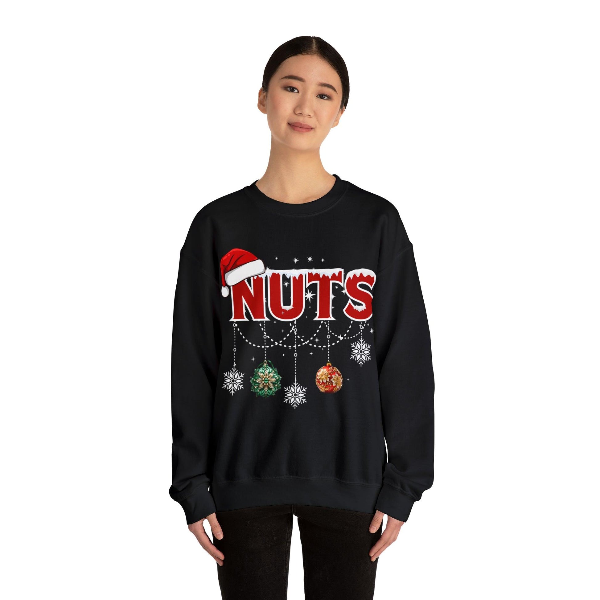 Funny Christmas Matching Shirts Chest Nuts Couples Matching Shirts Holiday Shirt Cute Christmas Shirt Couple Sweater, Family Tee - Giftsmojo