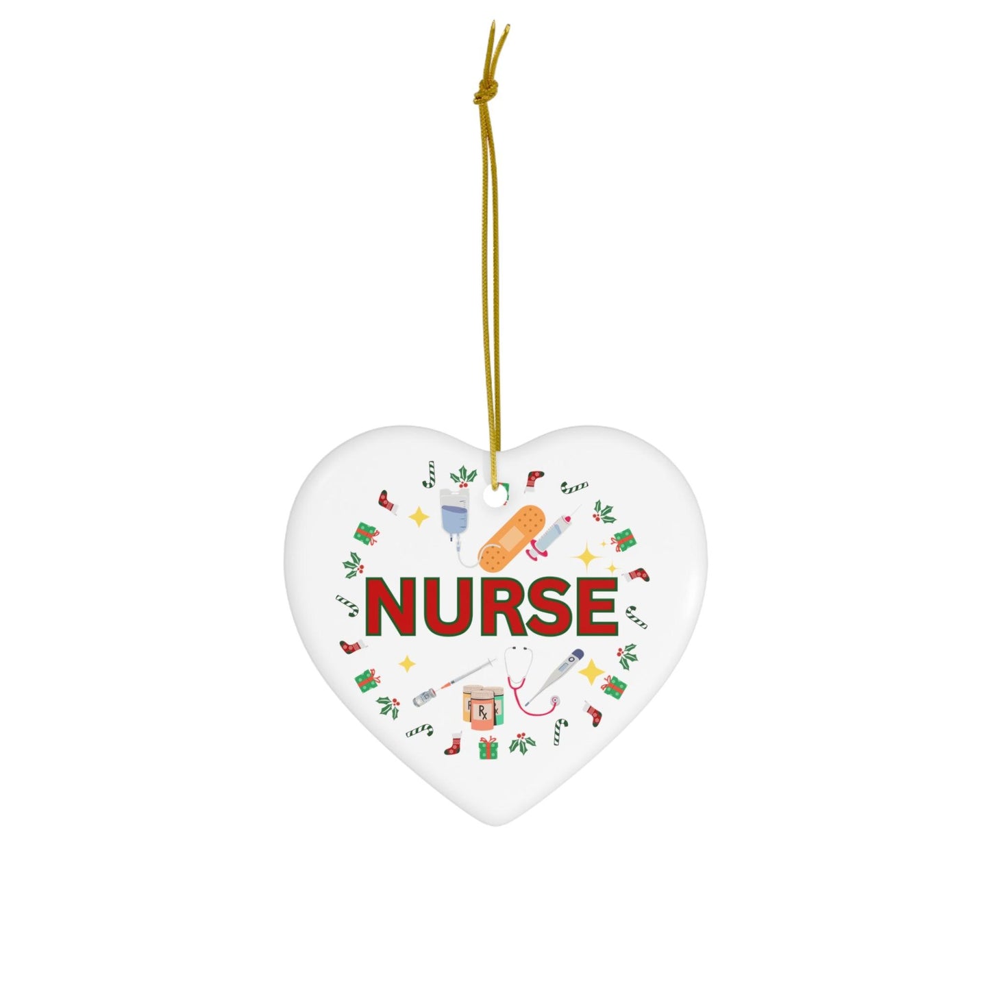 Nurse Christmas Ornament Nurse Ornament Nurse Christmas Tree Ornament Nurse Care Ornament Nurses Ornament Occupation Job - Giftsmojo